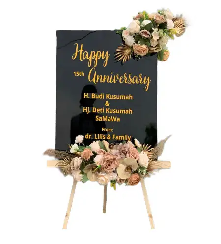 Papan Bunga Akrilik mojoagung jombang